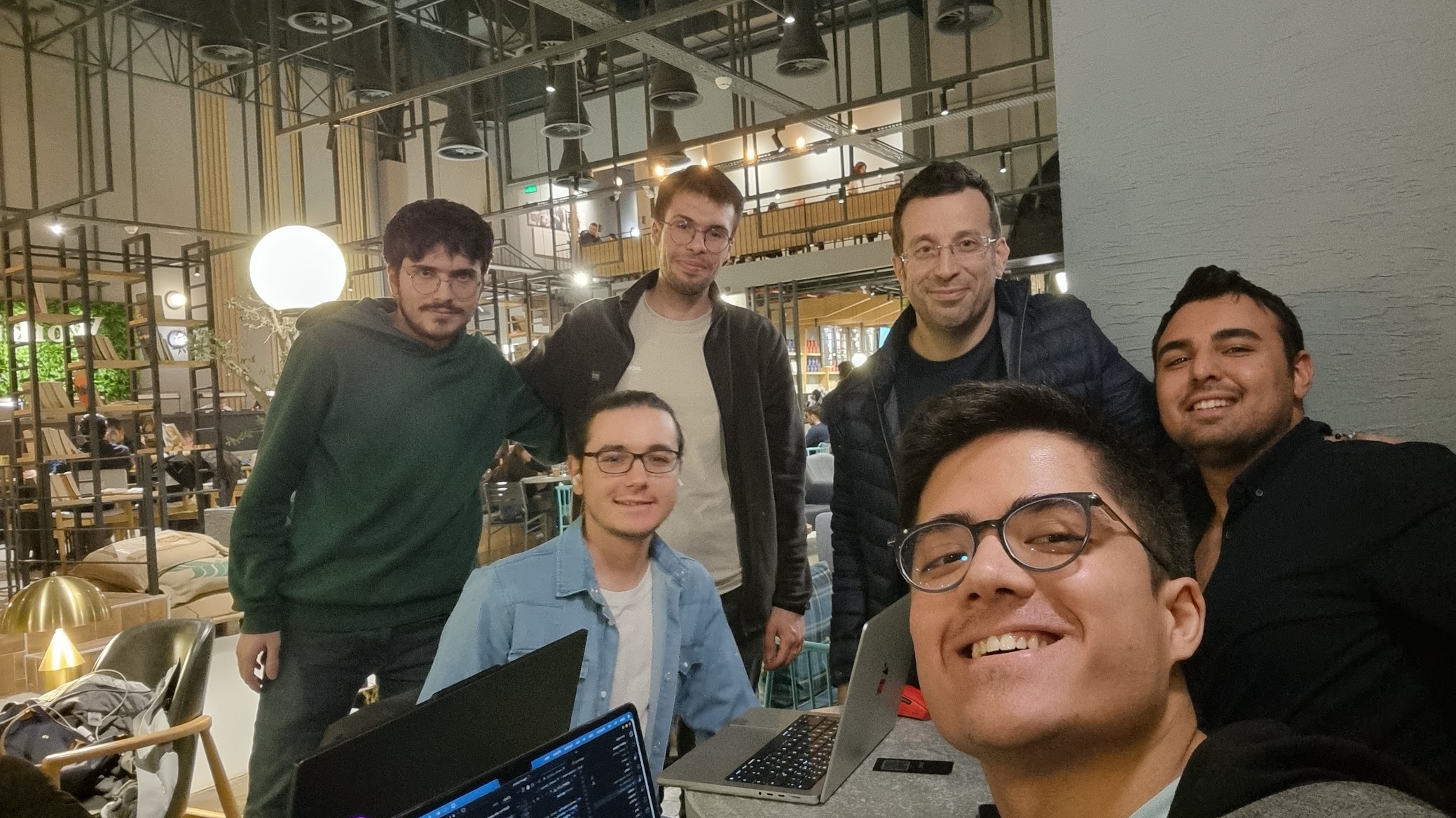 BugScribe team members working together